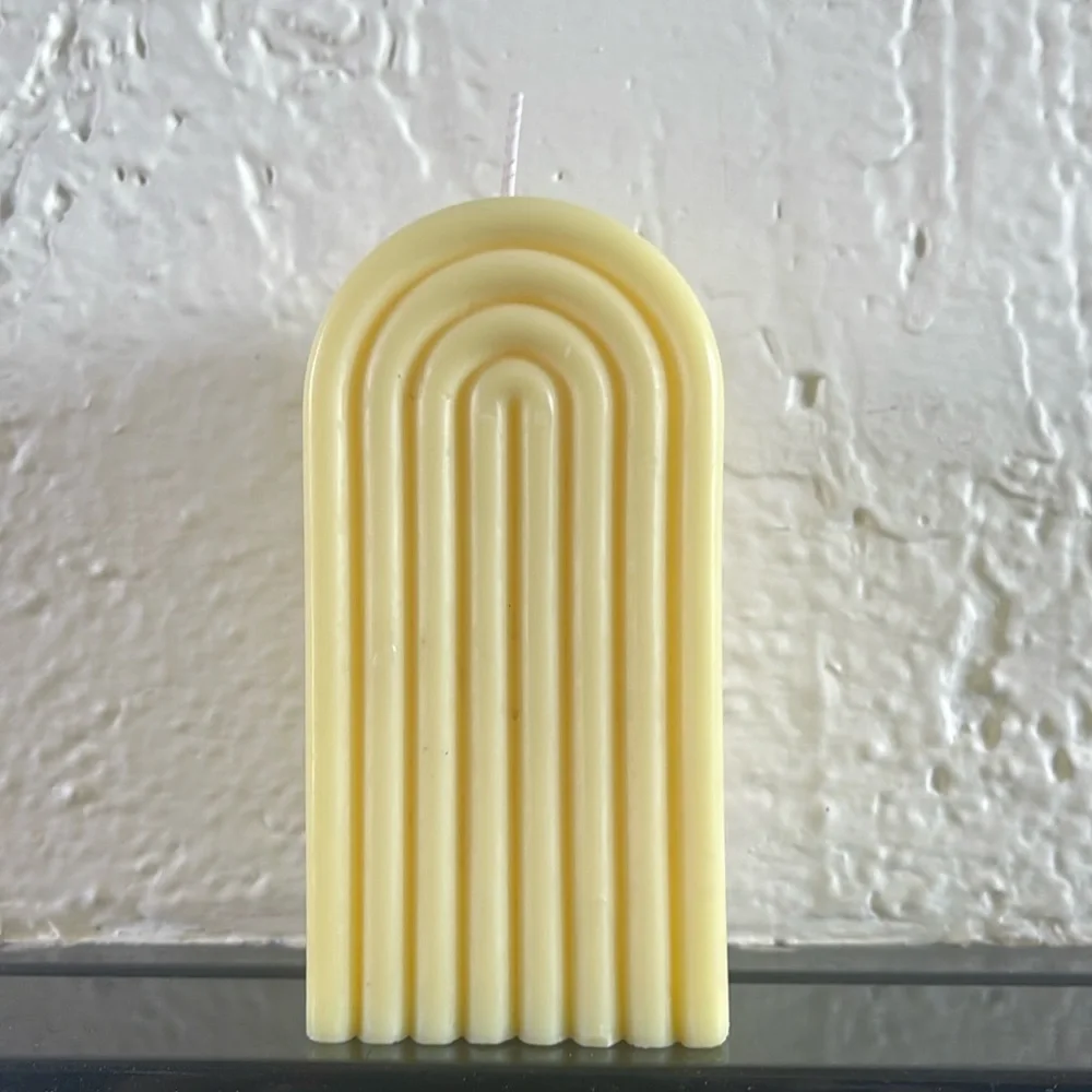 Chevron Candle - Picture 1 of 4
